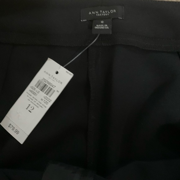 Wide Leg Cropped Pant /Sz 12 - Picture 3 of 7